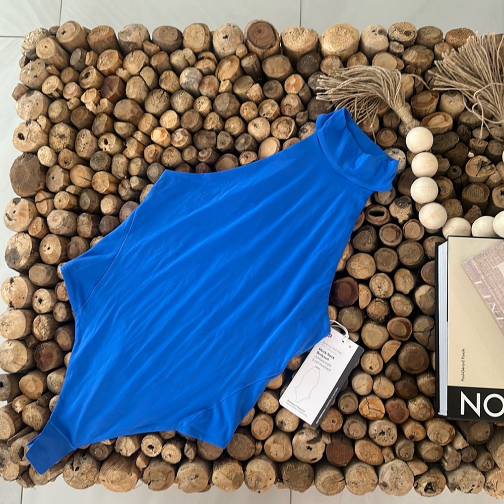 lululemon athletica Blue One-Shoulder Top
